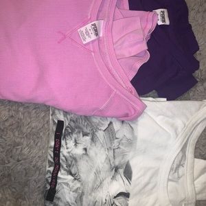 Name brand pajama shirt bundle
